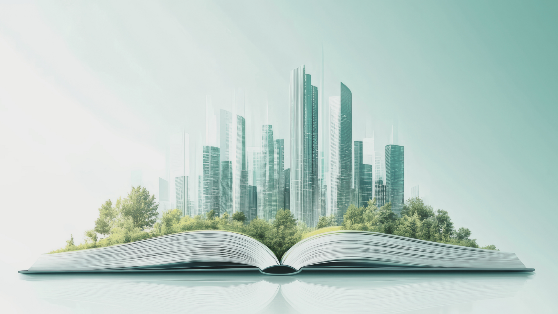 Illustration einer Stadt Illustration einer Stadt