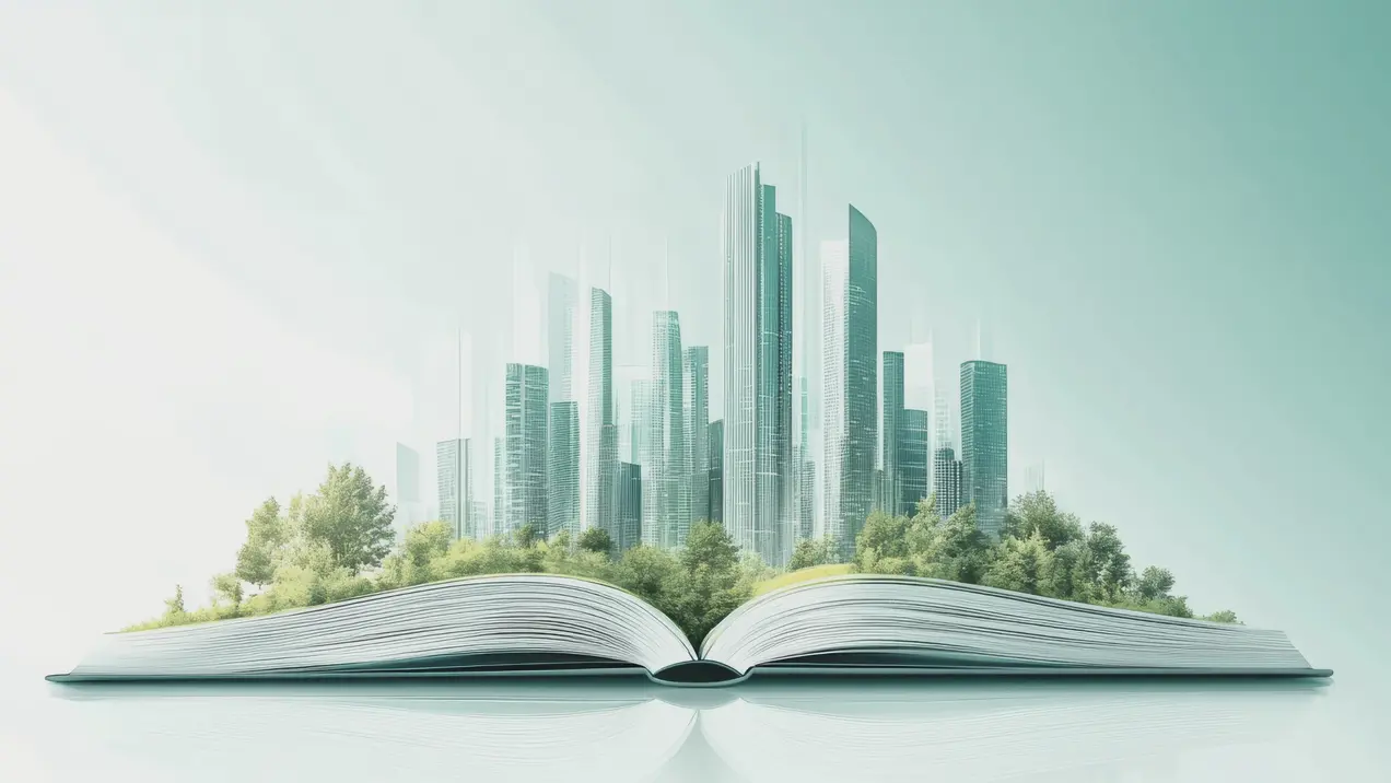 Illustration einer Stadt