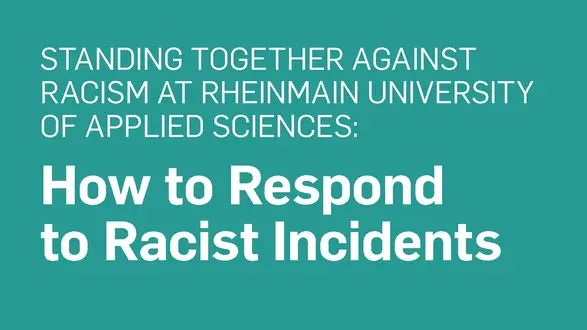 Cover Brochure Against Racism