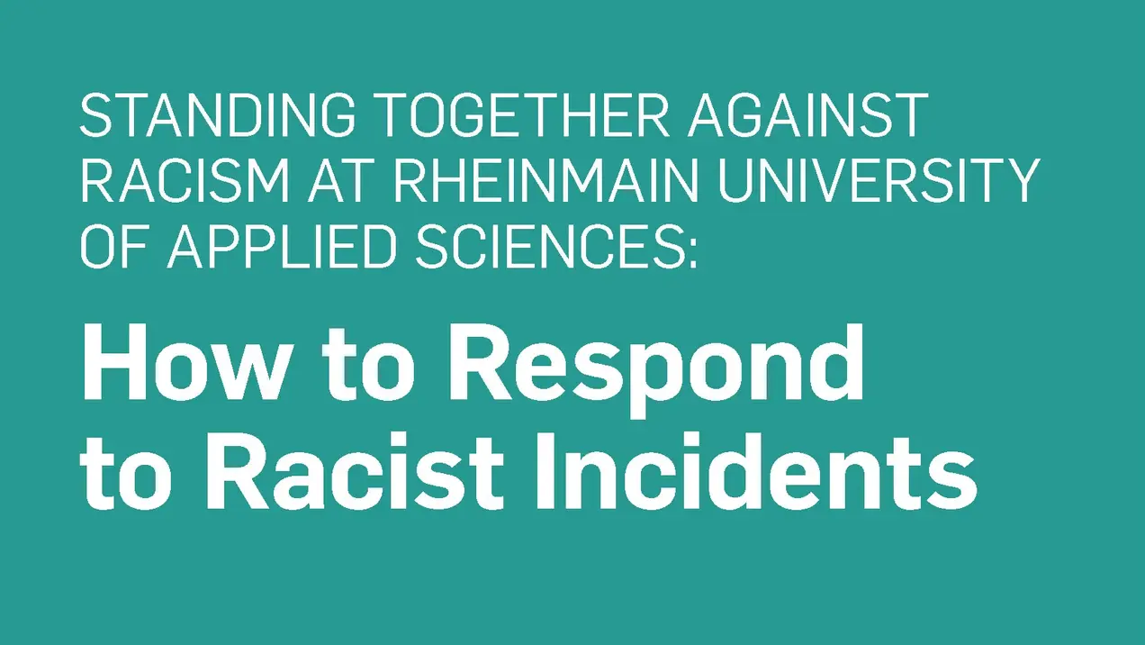Cover Brochure Against Racism