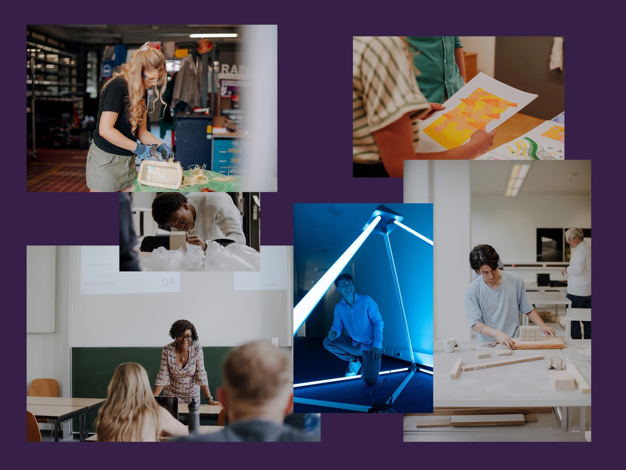 Collage zum HSRM-Bilderpool