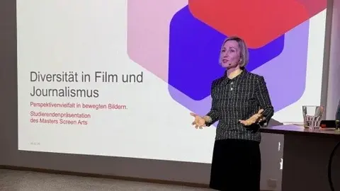 Prof. Dr. Einspänner-Pflock am Salonabend von M:C&P