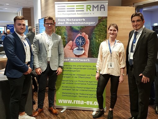 RMA-Kongress 2019 - die Teilnehmenden des Studiengangs Gesundheitsökonomie der WBS