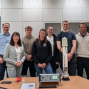 Das Mentoring-Team des Fachbereich Ingenieurwissenschaften bei der Bertin GmbH