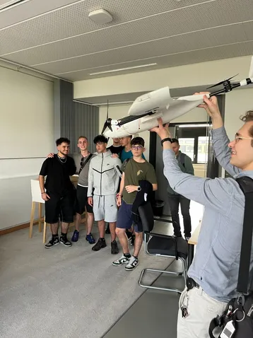 Vorführung eines Modells