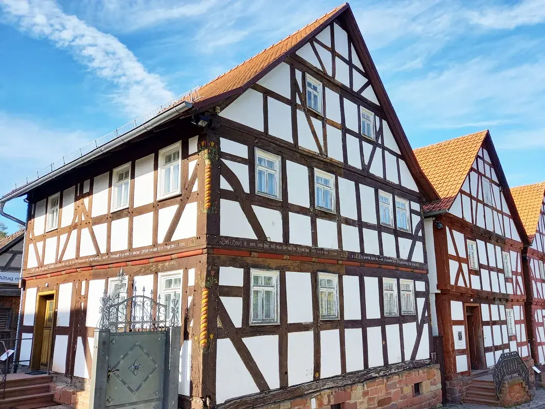 Fachwerkgebäude im Freilichtmuseum Hessenpark