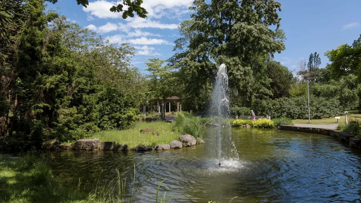 Der Verna-Park von Rüsselsheim