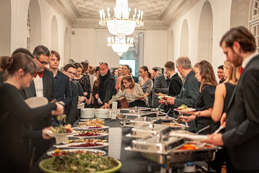 Abschlussfeier Kommunikationsdesign im Schloss Biebrich