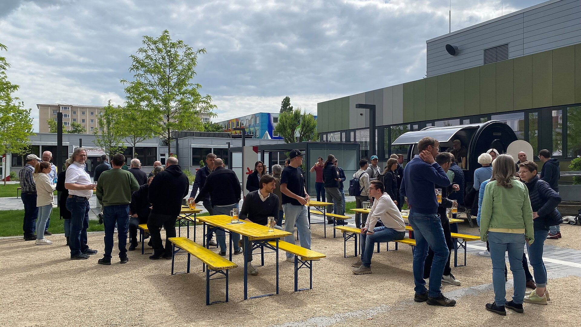 Eröffnung Biergarten