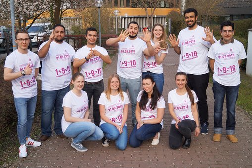 Projektteam 10. Freiwilligentag Wiesbaden