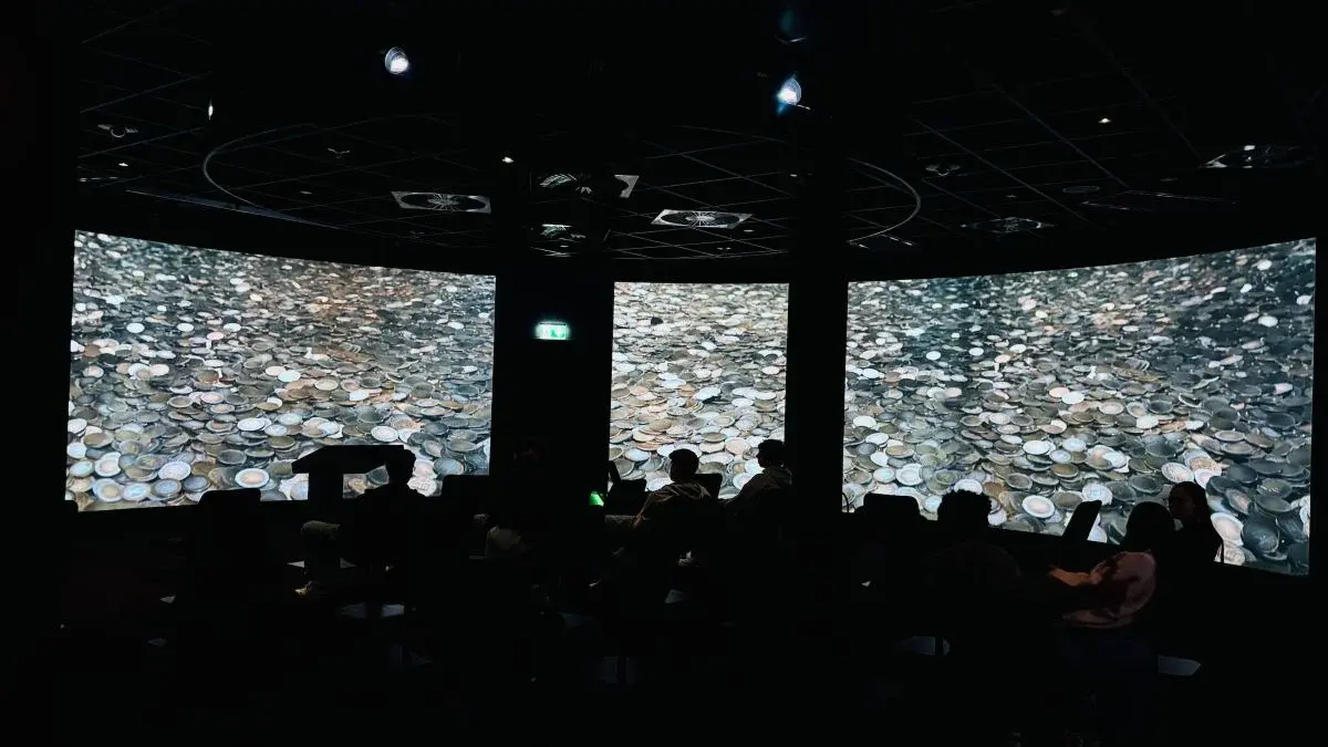 3D-Kino im Geldmuseum der Deutschen Bundesbank in Frankfurt