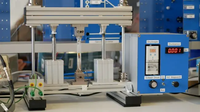 Laboraufbau Dehnmessstreifen