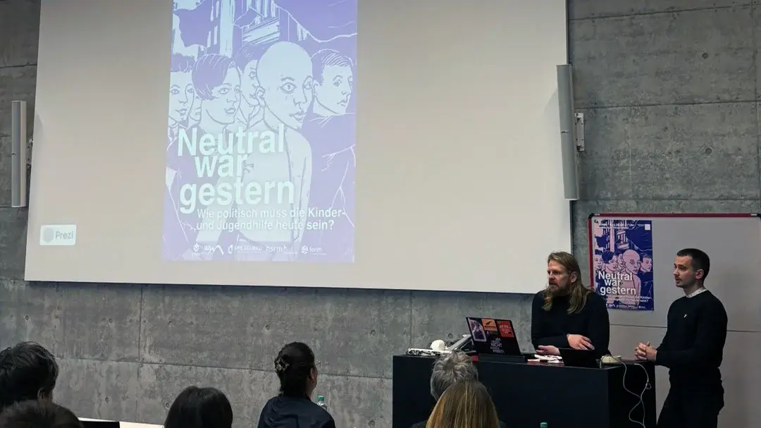 Benny Momper und Thure Alting (re.) von Spiegelbild e. V.