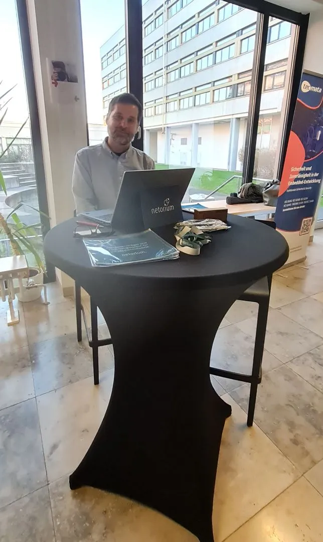 Stand der Firma netorium AG