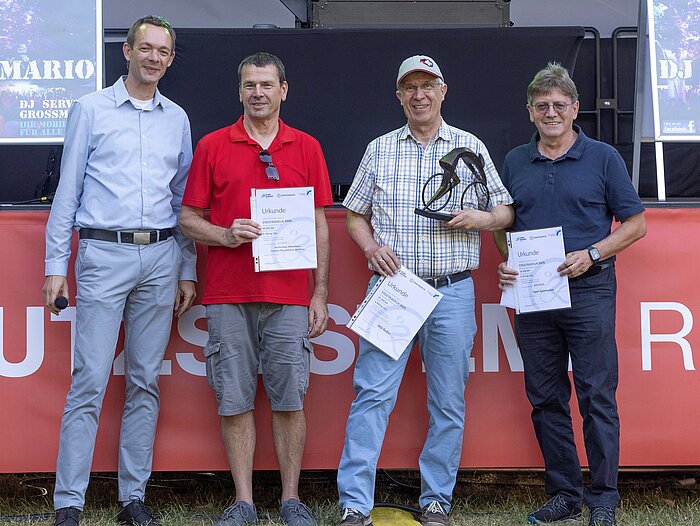 Das Team vom Campus Rüsselsheim holt sich Silber beim Stadtradeln.