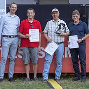 Das Team vom Campus Rüsselsheim holt sich Silber beim Stadtradeln.