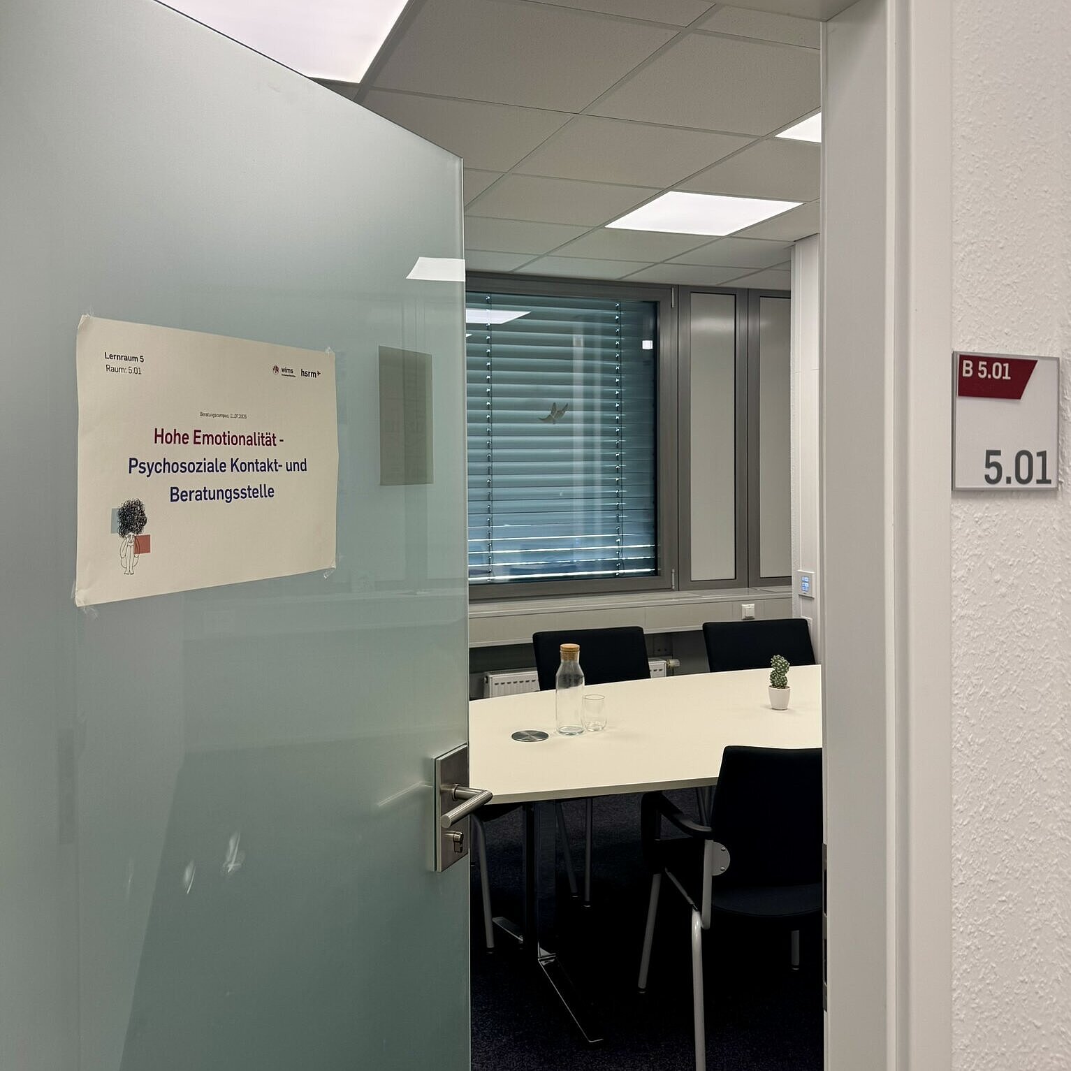 Beratungscampus Beratungscampus - Szene hohe Emotionalität - Psychosoziale Kontakt- und Beratungsstelle
