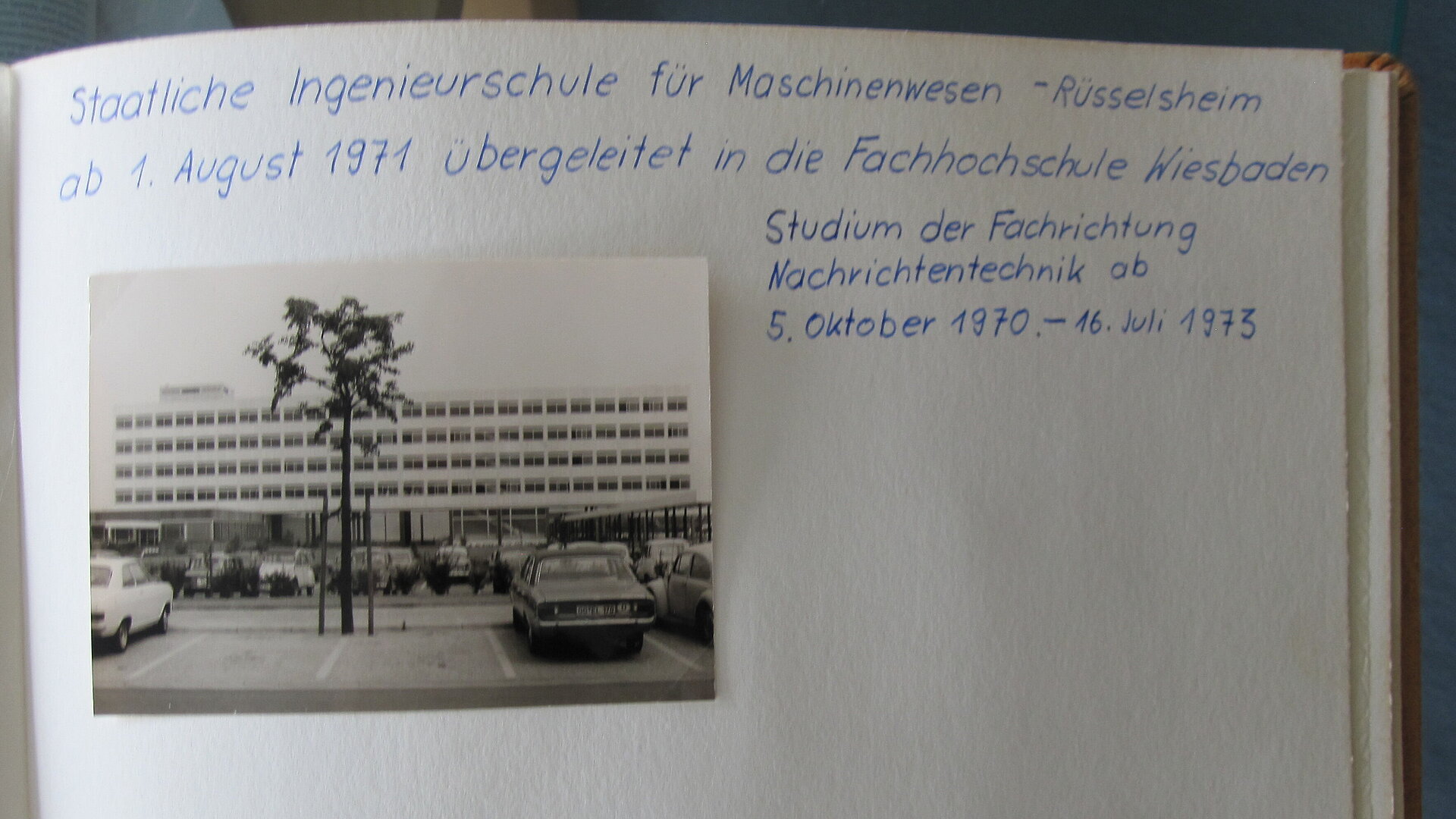 Originale Eindrücke der staatliche Ingenieurschule für Maschinenwesen