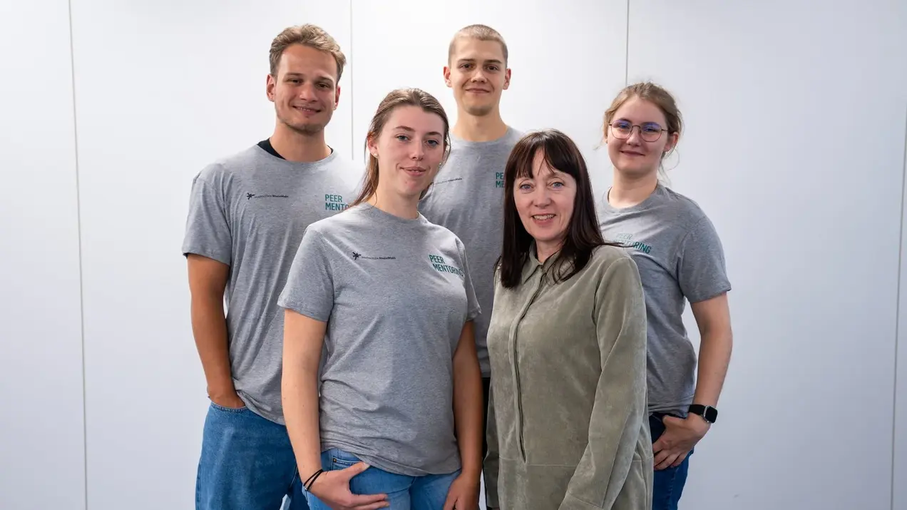 Ein Teil des Mentoring-Teams am Fachbereich Ingenieurwissenschaften.