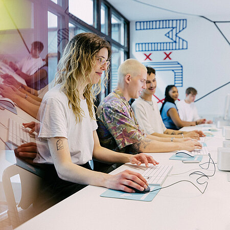 Workingspace an der Hochschule RheinMain