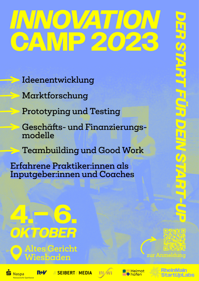 Innovation-Camp 2023 der Hochschule RheinMain