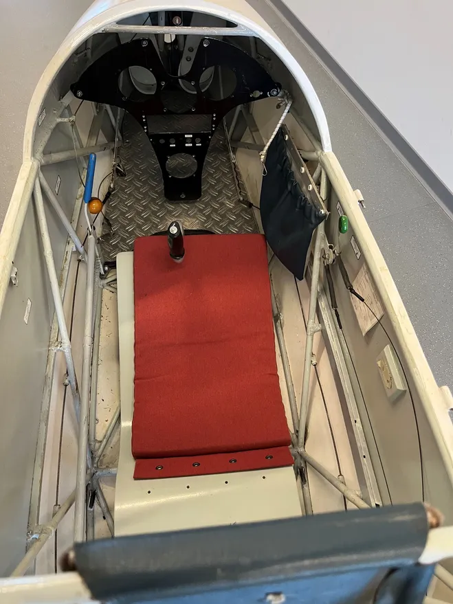 Einblick in Cockpit