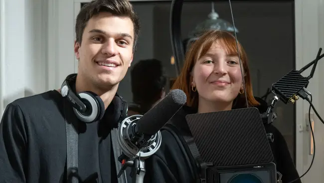 Studierende im Studiengang M:C&P