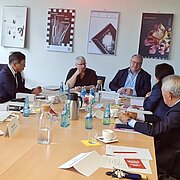 Meeting der beiden Universitäten