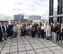 Studierende aus Wiesbaden waren an der MSH Medical School Hamburg zu Gast. © Hochschule RheinMain  