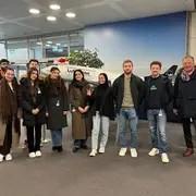 Gruppenfoto der Exkursionsteilnehmenden