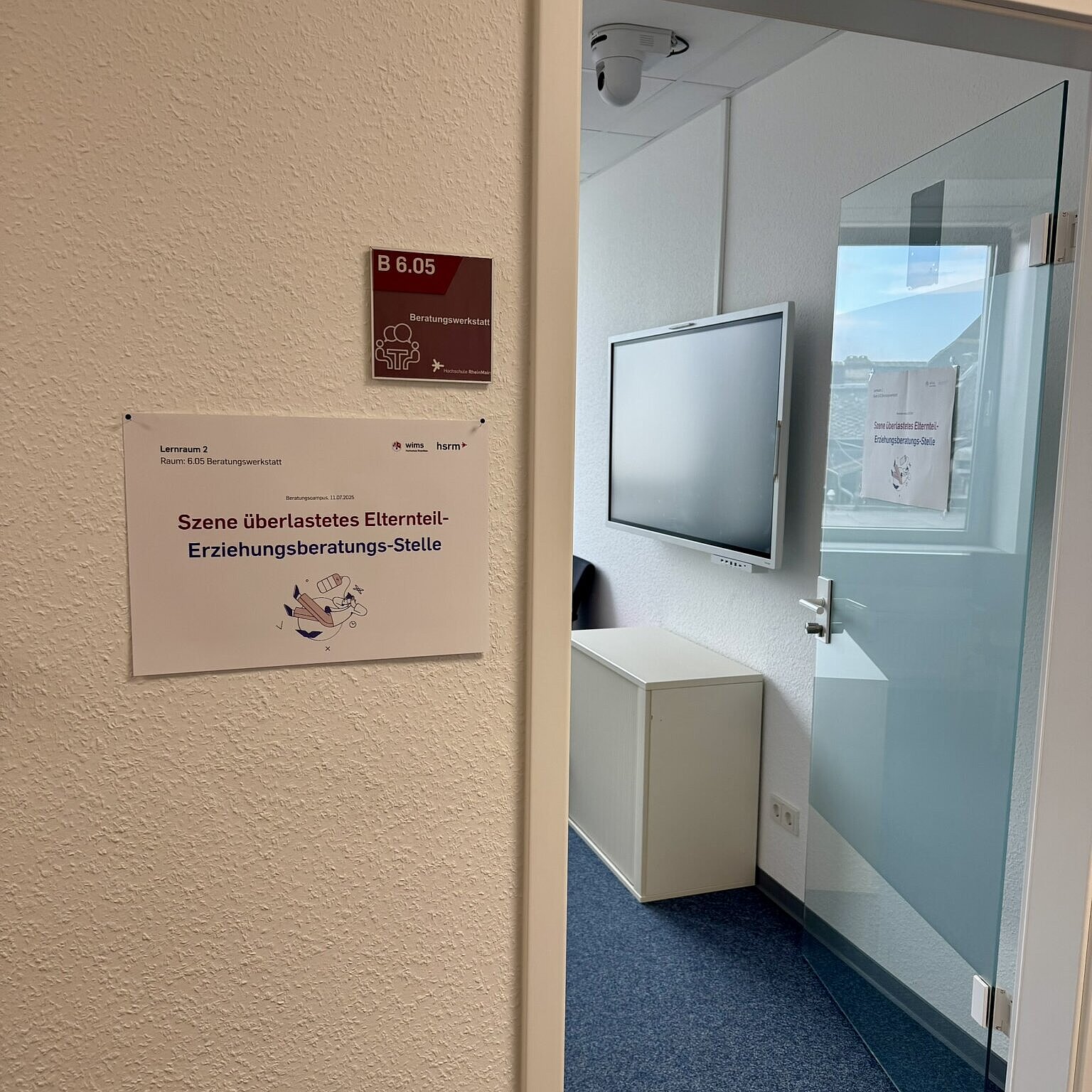 Beratungscampus Beratungscampus - Szene überlastetes Elternteil - Erziehungsberatungsstelle