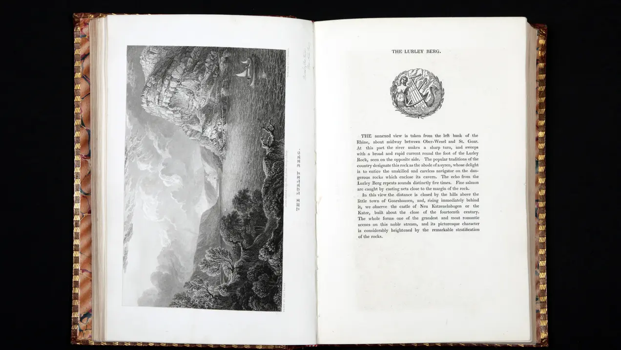 „Scenery of the Rine, Belgium, and Holland“ von Robert Batty (London 1826, 4 Rd 2538)