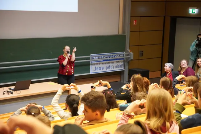 Wie man mit Zeichen zeigen kann, dass einem etwas gefällt