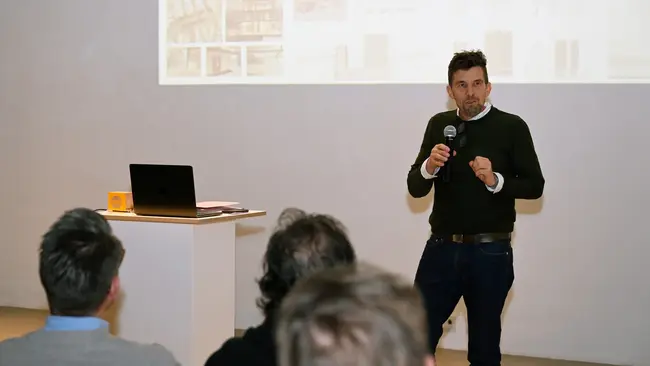 Prof. Andreas Fuchs beim BDA Studienpreis