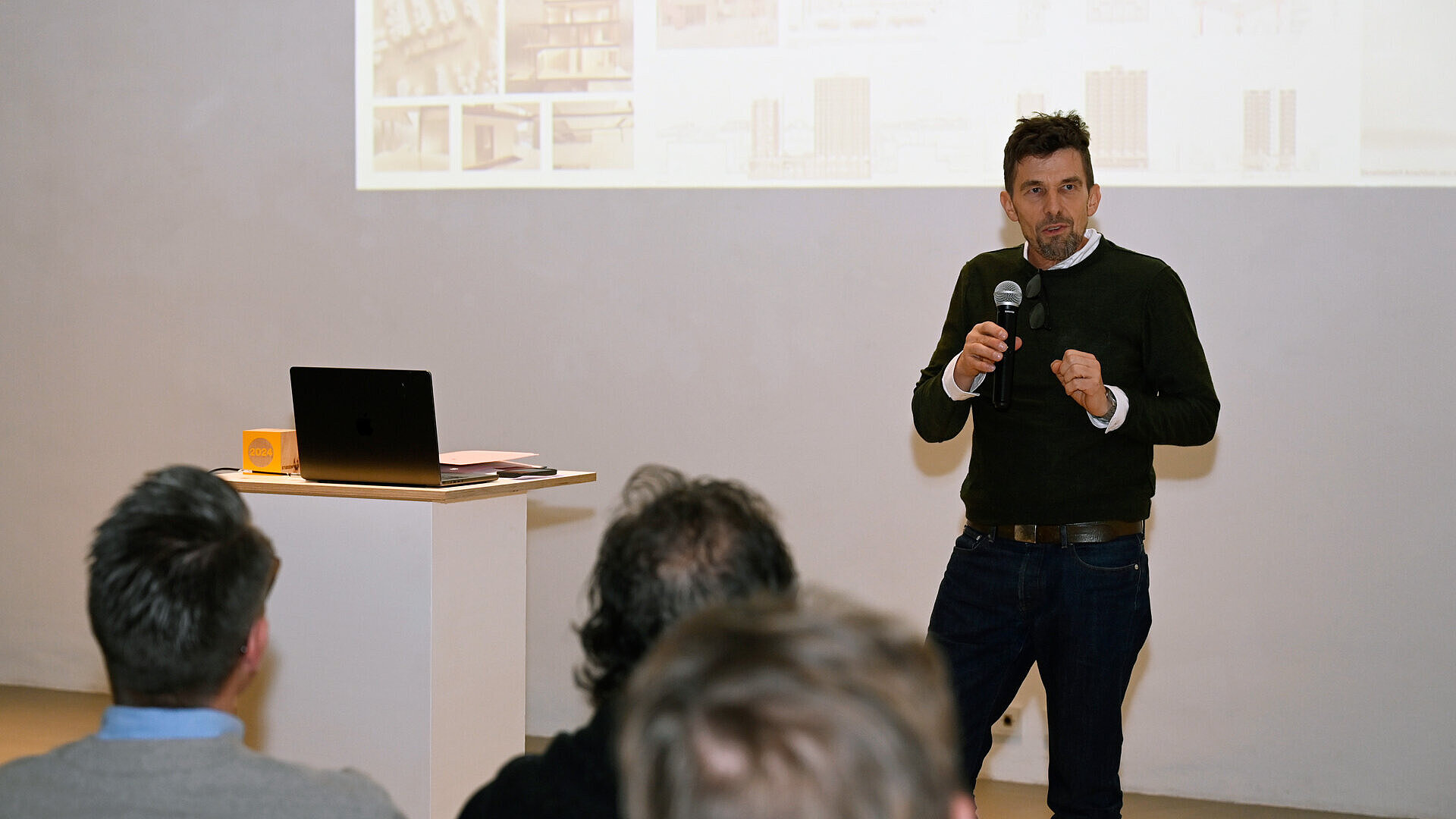Prof. Andreas Fuchs beim BDA Studienpreis
