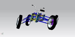 Carving Quad Fahrwerk