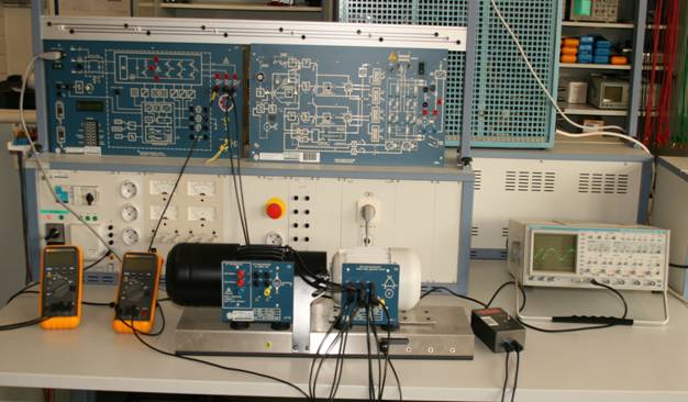 Geräte im Labor Leistungselektronik
